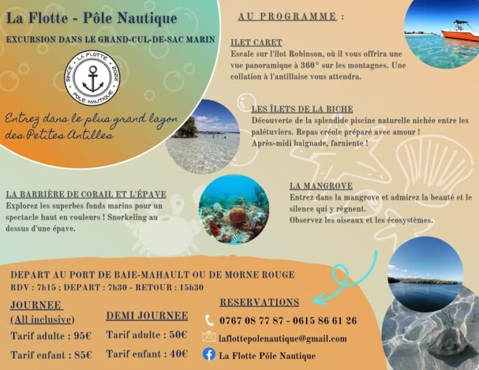 Excursion*** (Grand-Cul-De-Sac-Marin Feet in the Water) - Tips for a Memorable Day in Guadeloupe