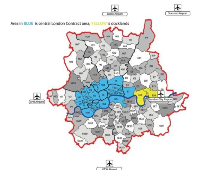 Executive Transfer Central London to Harwich Port - Participant and Date Selection