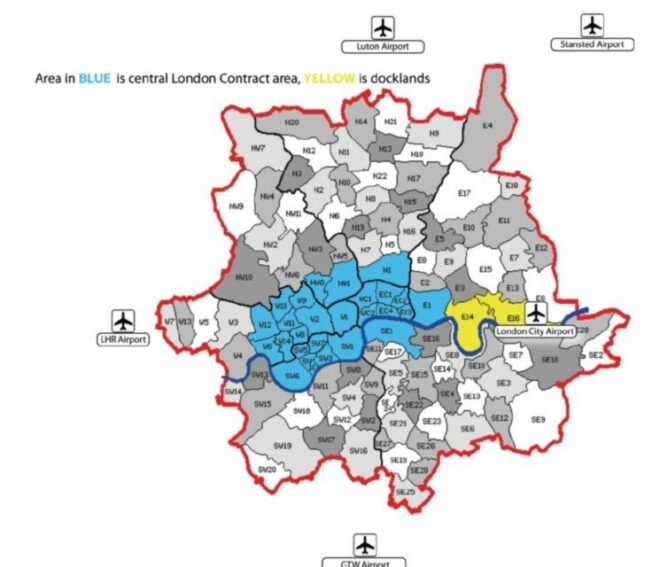 Executive Transfer Luton Airport to Central London - Directions to the Meeting Point