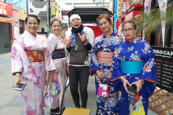 Exiting Rickshaw Ride and Kimono Experience - Meeting and Pickup