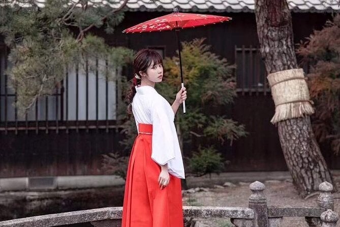 Experience a Different Cross-Dressing Experience in Kyoto, Osaka, Miko Kimono - Dressing Up as a Maiko in Kyoto