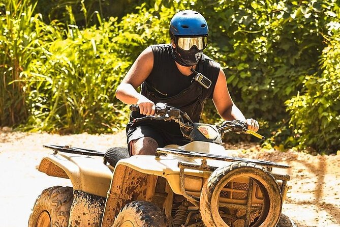 Experience ATV and Zipline in Cancun With Lunch and Transport - ATV Ride