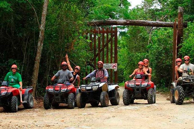 Experience ATV (Shared) Ziplines & Cenote With Lunch From Cancún - What to Expect