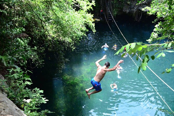 Experience ATV (Shared) Ziplines & Cenote With Lunch From Cancún - Amazing Adventures Park