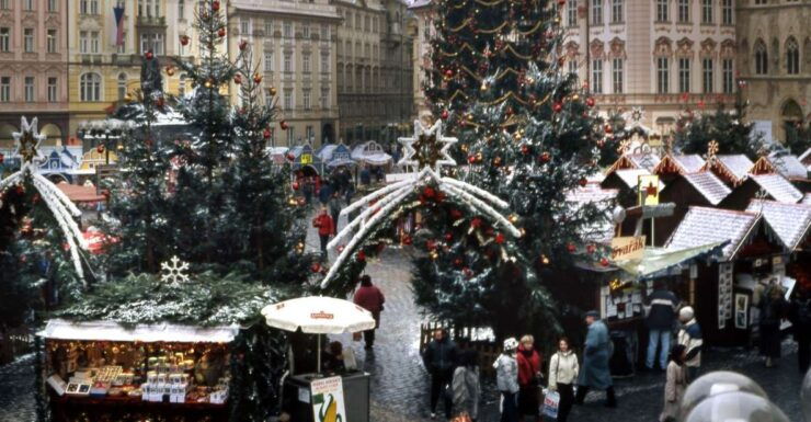 Experience Christmas Shopping In Prague - Pragues Largest Christmas Tree Experience