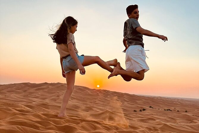 Experience Dubai Best Red Dune Safari Camel Ride Sandboarding BBQ - Maximum Traveler Capacity