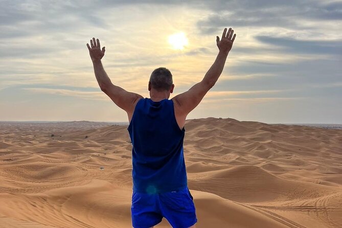 Experience Dubai Best Red Dune Safari Camel Ride Sandboarding BBQ - Traveler Photos
