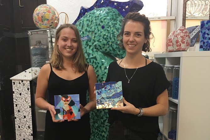 Experience Gaudi: Create Your Own Trencadis-Style Mosaic in Barcelona - Memorable Souvenir