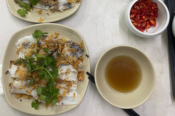 Experience Hanoi's Culinary Treasures & Thrilling Train Street - Sample Menu