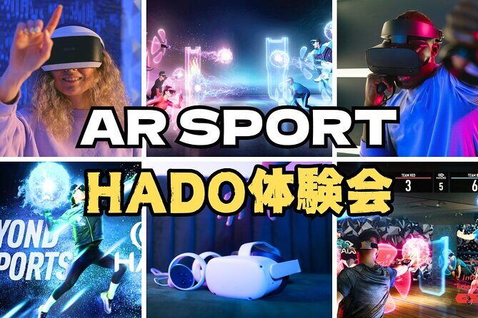 Experience New AR Sports: Next-Level Gaming Tokyo - What happens during the session?