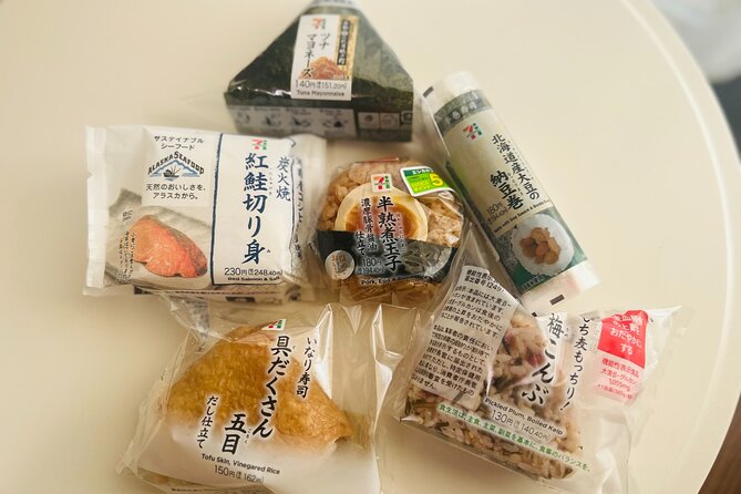 Experience Onigiri Making in Convenience Store Eating Comparison - Location and Background