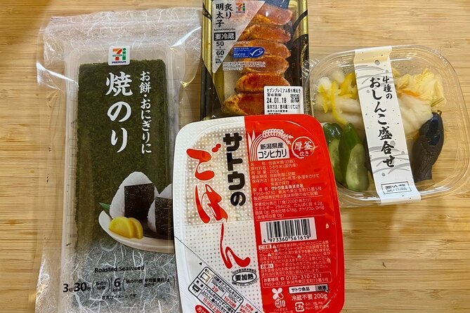 Experience Onigiri Making in Convenience Store Eating Comparison - Cancellation Policy Details