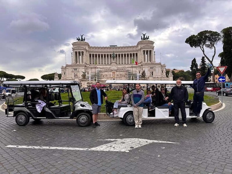 Experience Rome Private & Group Tour in Golf Cart 1.5 hour - Good To Know