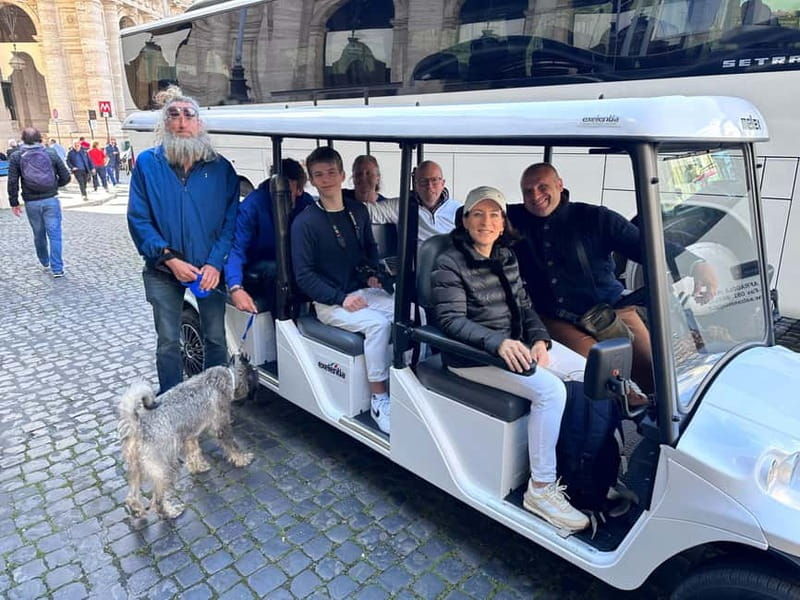 Experience Rome Private & Group Tour in Golf Cart 1.5 hour - Good To Know