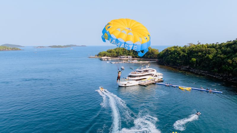 Experience Sea Sports at Nautilus Namaste Cruise & Canoe transfer - Five things to know before you go