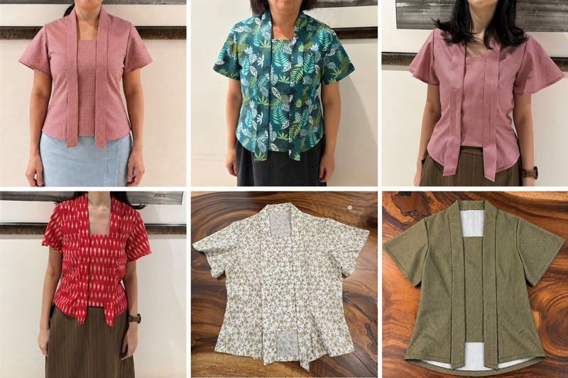 Experience SG Heritage: Make Your Own Samfu or Kebaya - A Calm Activity for Friends, Couples, or Solo Makers