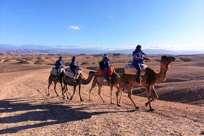 Experience the Agafay Desert -Camel Ride and Sunset Tea on the Top of a Hill - Weather Contingency and Refund Policy