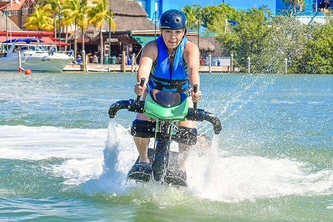 Experience the JETOVATOR water activity in CANCUN. Equipment included - What Is the JETOVATOR Water Activity?