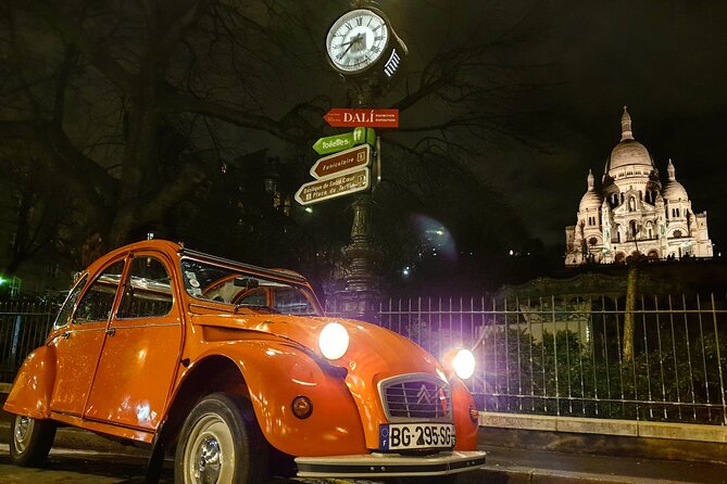 Experience the Magic of Paris By Night: A 2-Hour Iconic 2CV Tour - Pricing and Booking Details
