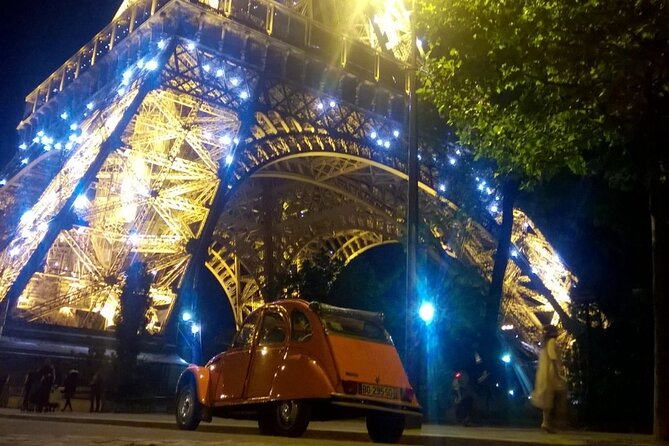 Experience the Magic of Paris By Night: A 2-Hour Iconic 2CV Tour - Reviews and Cancellation Policy