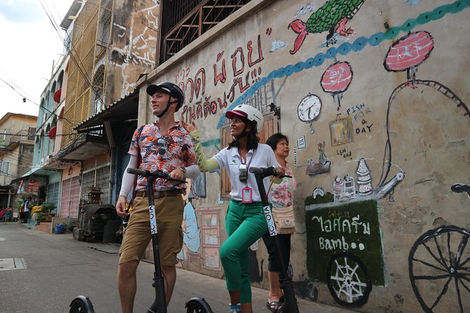 Explore Bangkok by E-Scooter & Try Street Food - Experiencing the Local Street Food Scene