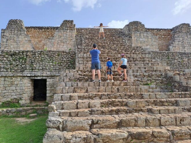 Explore, Climb, and Refresh in a Sacred Cenote - Exploring Ek Balam