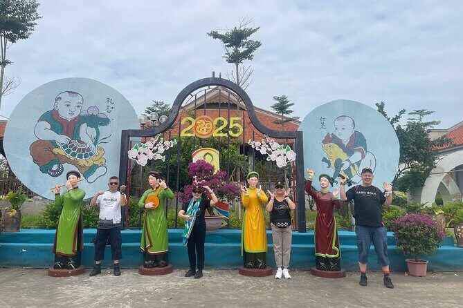 Explore Dong Ho's Folk Painting Heritage by Jeep Car - A Closer Look at the Itinerary