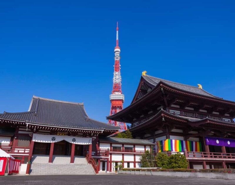 Explore History & Nature: Kamiyacho to Tokyo Tower - Shiba Park: A Green Oasis with City Views
