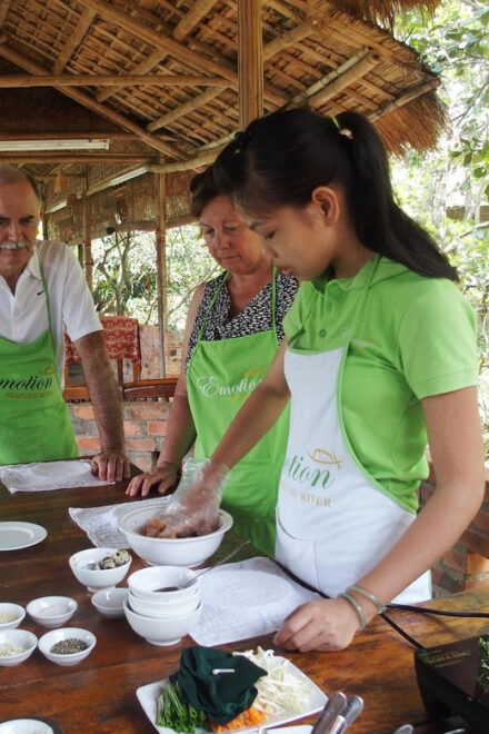 Explore Hue Countryside: Motorbike Adventure & Cooking Tour - Cooking Class Insights