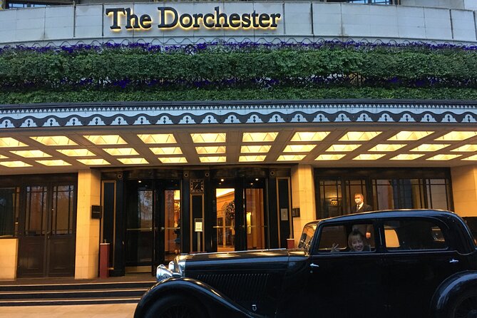 Explore London Historical Sites in a Classic 1950's Vintage Car - Booking Information