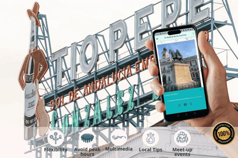 Explore Madrid's Habsburg Quarter: Interactive GPS Tour - The Route and Stops