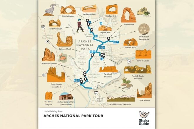 Explore Moab: Arches, Canyonlands & La Sal Audio Tour Guide - Important Information