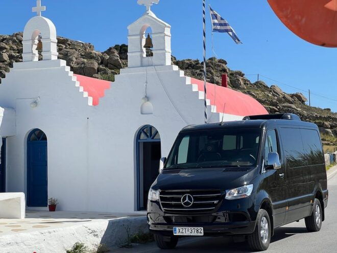 Explore Mykonos in Style With a Luxury Mini Van Tour - Itinerary of the Tour