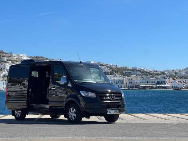 Explore Mykonos in Style With a Luxury Mini Van Tour - Tour Inclusions and Amenities