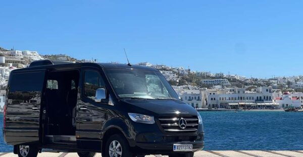 Explore Mykonos in Style With a Luxury Mini Van Tour - Booking and Cancellation Policy