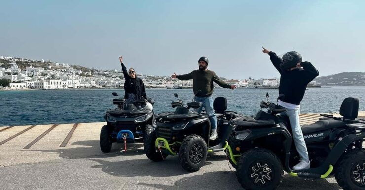 Explore Mykonos Island With a 650CC ATV / QUAD Tour - Vehicle and Safety Features