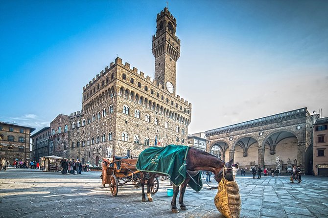 Explore Palazzo Vecchio and Its Tower - Michelangelos David Replica at Piazza Della Signoria