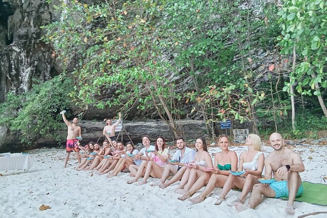 Explore Railay and 4 Island Sunset Join Tour by Longtail Boat - Island Hopping and Exploration