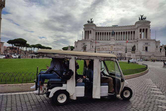 Explore Rome via Golf Car Private Tour - Personalized Experience and Extra Services