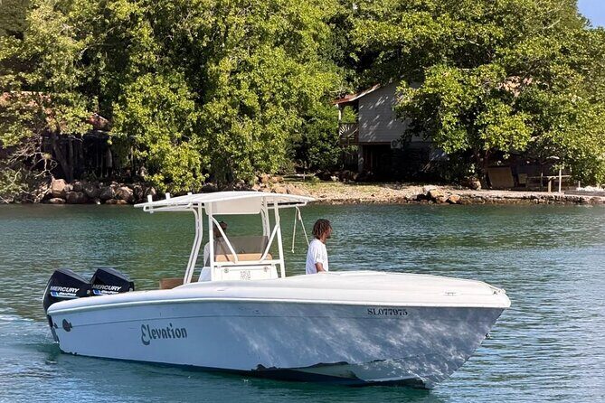 Explore St. Lucia's Pitons on a Private Speedboat Rental - The Crew and Service  
