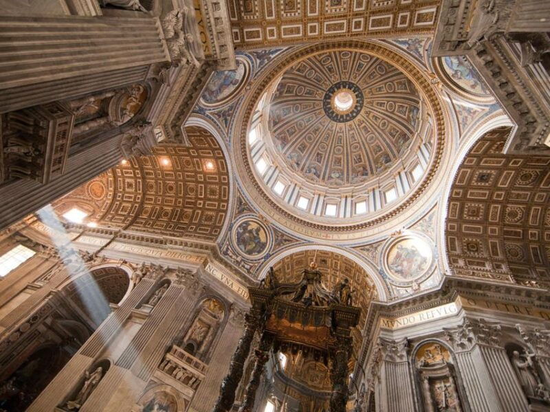 Explore St. Peters Basilica: Pietà, Dome, & Papal Crypt - The Masterpieces of Michelangelo