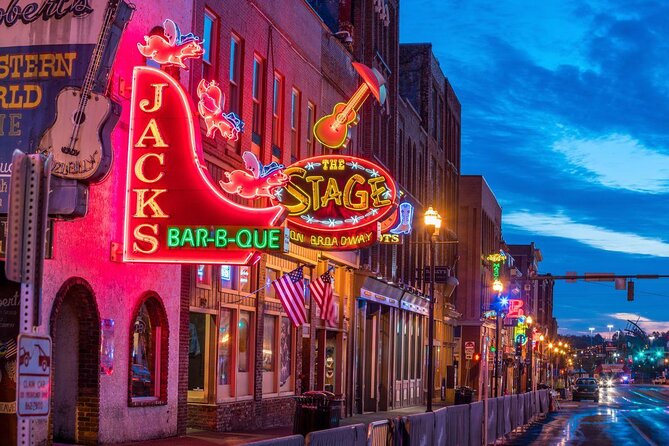 Explore the City of Nashville Sightseeing Tour by Golf Cart - Tour Itinerary
