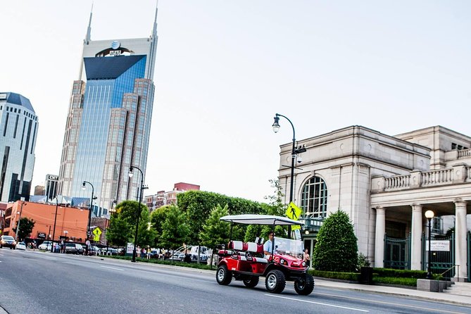 Explore the City of Nashville Sightseeing Tour by Golf Cart - Booking and Pricing