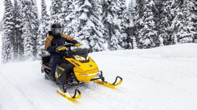 Explore the Depths of the Canadian Forest in Snowmobile - Equipment and Safety
