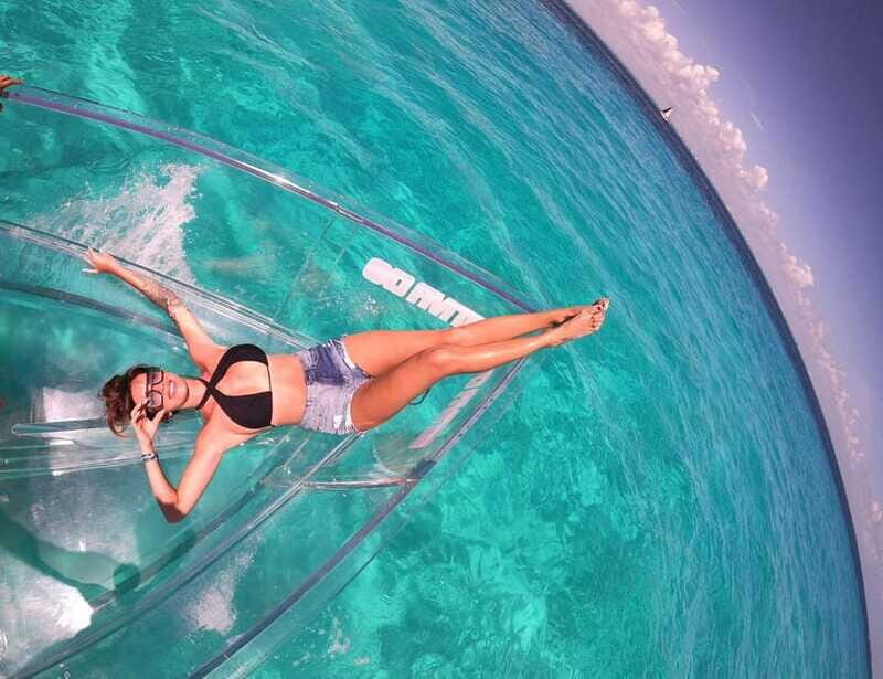 Explore the sea of cozumel in a transprent boat with drinks and snorkel. - Good To Know