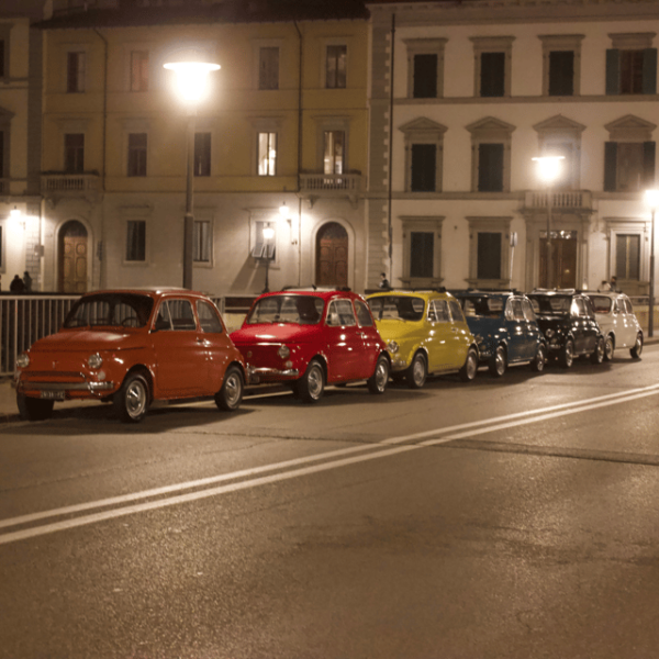 Explore Tuscany at Night: Fiat 500 Rental, 8:30-10 P.M. - Driving Through Florence