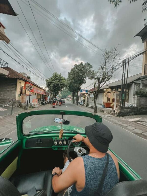 Explore Ubud with Volkswagen Beetle/Safari 181 - The Itinerary: What to Expect from Start to Finish
