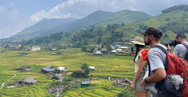 Exploring All Ethinc Villages In Muong Hoa Valley By Trek - Trekking Through Stunning Terraced Fields