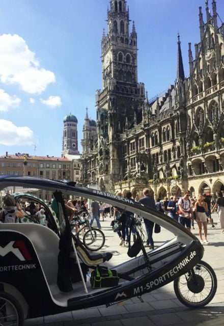 Exploring Munich in a Rickshaw - Top Landmarks and Sights to See on a Rickshaw Tour
