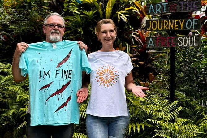 Express Yourself with T-Shirt Art in Bali - A Closer Look at the T-Shirt Art Experience in Ubud